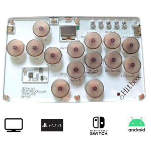 Hitbox консоль Мини кнопочный контроллер механическая кнопка оси Socd для ПК PS4 PS5 аркадные боевые игры - Product Image 3