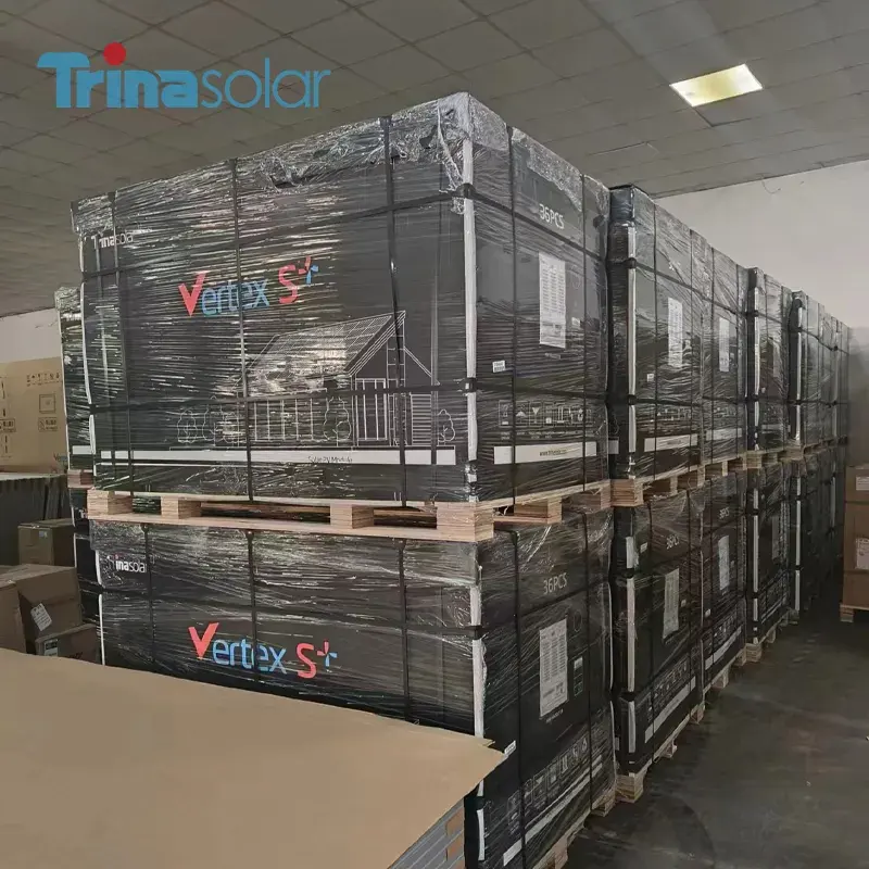 Trina Vertex S DE09R.08 415-435W 425Wバックシートソーラーパネル取り付けが簡単