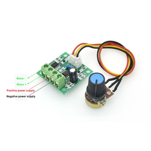 DC-Motor drehzahl regler modul 1,8 V 3V 5V 6V 12V PWM Motor drehzahl regler 2A Strom regler 1803BW - Product Image 6