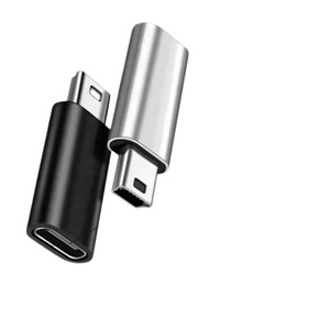 アルミニウムミニUsb 2.0ミニBオスからタイプC Usb C Usb-cメスコンバーターアダプター - Product Image 2