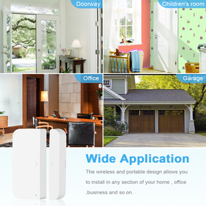 TYSH Matter Smart Home Voice <strong>Control</strong> Wireless Portable Wifi or <strong>Zigbee</strong> Door Window <strong>Sensor</strong> by Google Home and Alexa - Product Image 3