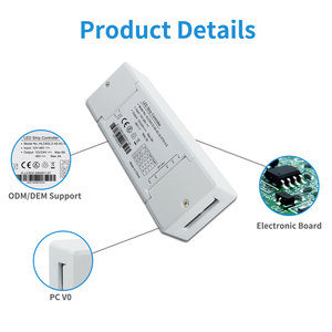 Led şerit işık için ZIGBEE Rgb renk denetleyicisi şerit ışık Led Rf denetleyici dokunmatik Ce Fcc Rohs - Product Image 3