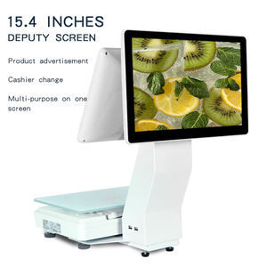 15-Zoll-Desktop-All-in-One-Abrechnung maschine Win-System für Supermarkt Pos Terminal Barcode-Scanner All-in-One-Pos-Maschine