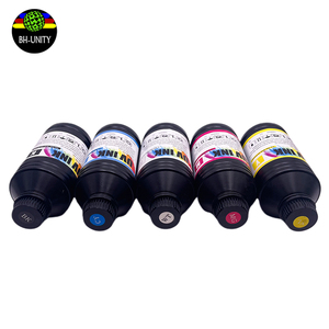 Düz makine mürekkebi yazıcı iyi UV Led kurutmalı mürekkep yumuşak/sert Uv mürekkep CMYKW Uv yazıcı için plastik cam Metal Pvc baskı - Product Image 6