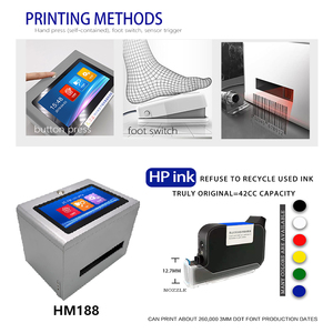 12.7mm <strong>Portable</strong> Batch <strong>Code</strong> Foil <strong>Printing</strong> Labeling <strong>Machine</strong> Expiry <strong>Code</strong> <strong>Printing</strong> <strong>Machine</strong> Plastic Envelope Printer - Product Image 2