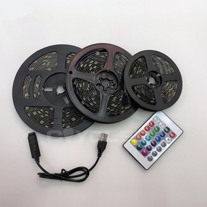 COYOLED USB 5050 RGB LED Strip Lights Kit 5M 3M 2M IC Smart RGB LED Strip Light Music Sound Control telecomando - Product Image 2