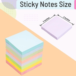 Customized Square Shape Pocket Size Hotel Small <strong>Writing</strong> <strong>Notepad</strong> Study Sticky Notes Memo Pads with Printing Company Logo - Product Image 3