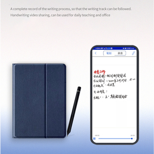 A5 Note di sincronizzazione libro copertina morbida più grande per la sincronizzazione della grafia Notebook Set stampa regalo in pelle blu quaderno - Product Image 3