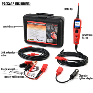 2024 PowerScan PS100 Sistema eléctrico Herramienta de diagnóstico Probador de circuito automotriz Kit de sonda de circuito de potencia - Product Image 6