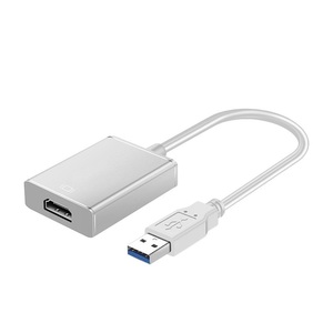 <strong>USB</strong> 3.0 to <strong>HDMI</strong>/VGA <strong>Adapter</strong> Cable 1080P HD Video &amp; Audio <strong>Output</strong> Plug and Play for Laptop PC Monitor Projector