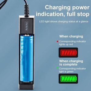 1 / 2 / 4 yuvaları çift 18650 lityum pil şarj cihazı için 18650 14650 şarj 4.2 / 3.7 V şarj edilebilir pil pil şarj cihazı - Product Image 2
