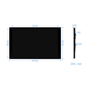 Display Touch capacitivo IPS da 10.1 pollici 1280*800 interfaccia DSI Display LCD da 10.1 pollici per Raspberry Pi - Product Image 6