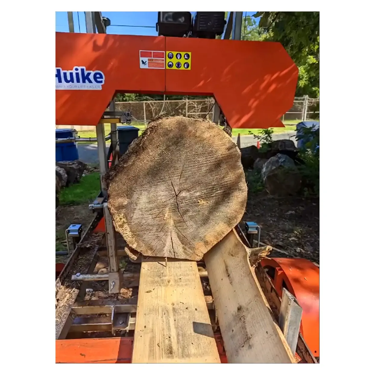 Huike – machine à scie à ruban portative horizontale pour le travail du bois, approuvée CE EPA