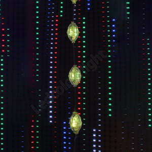 Magical DMX 3D Pixel Ball LED RGB Cortina Bola Cadena de luces controladas por controlador DMX/Artnet - Product Image 4