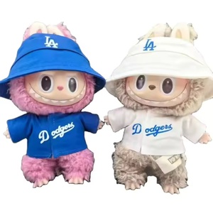 Labubu DodgersジャージーアウトフィットアクセサリーセットLabubuブラインドボックスに対応した教育玩具スタイリッシュなLA Labubu服 - Product Image 1