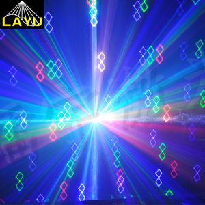 <strong>AU</strong> Series 5 in 1 Effect 3d Rgb Laser Dj Light /disco 3d Laser Light Dmx Rgb Laser 3d Disco Pro with IR <strong>Remote</strong> Controller - Product Image 6