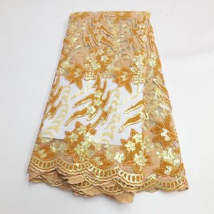 Tecido de veludo com lantejoulas e strass HNE-VCC0318