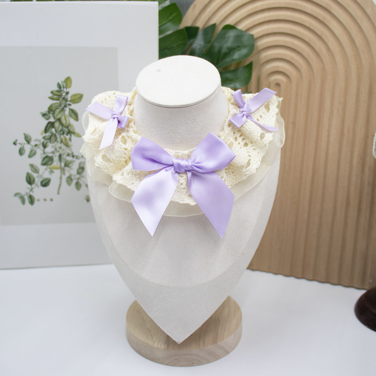 Light purple large bow style