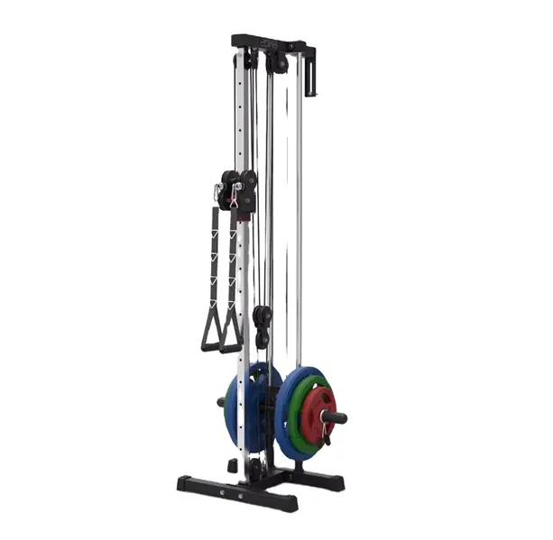 Commercial Gym Equipment Lat Machine Cable Crossover Machines Plate Loaded Machines Wall Mount Cable Station