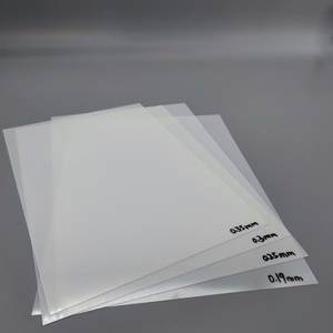 แผ่นลายฉลุสีนมใสสำหรับสัตว์เลี้ยงสำหรับทำเทมเพลตกาแฟและลายฉลุเค้กปลอดภัยต่ออาหาร - Product Image 6