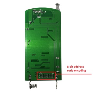 315MHz Festcode-Fernbedienung PT2264/2262/2260 Fernbedienung mit 12 Tasten Lerncode Rollende Code12-Tasten Fernbedienung