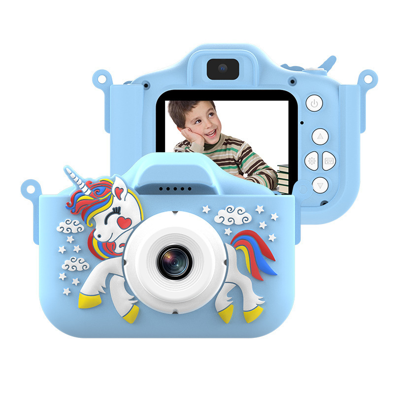 Unicorn blue (hd dual camera) no memory card
