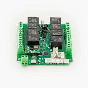 Tuya8チャンネルWiFi/Zigbeeリモートコントロールリレーサポート4ウェイ回路ステータスディスプレイ4温度および湿度入力制御 - Product Image 4