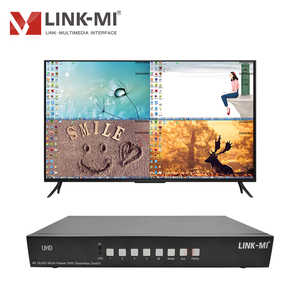 4K30Hz 4X1 Quad <strong>Multi</strong> Viewer Screen Processor Industrial Plug&amp;Play Operation for Video Wall Control Room 4 X 1 Quad <strong>Multi</strong> Viewer - Product Image 3