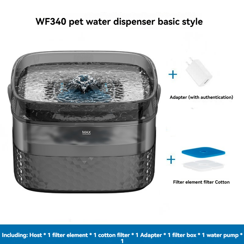 Negro semitransparente 9L gran capacidad WF340 básico