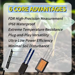 Accurate <strong>Soil</strong> PH NPK Nutrient <strong>Moisture</strong> Detection Advanced Technology Smart Lorawan IoT Tester <strong>Soil</strong> <strong>Moisture</strong> <strong>Sensor</strong> - Product Image 2