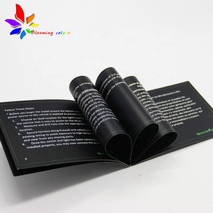 定制私人标签光面纸商业小册子/海报/传单/指导书 - Product Image 4