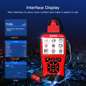 JDiag JD906S lettore di codici di nuova generazione strumenti di diagnostica automatica OBD2 strumento di scansione con I/M modalità di prontezza 6, modalità 8 - Product Image 6