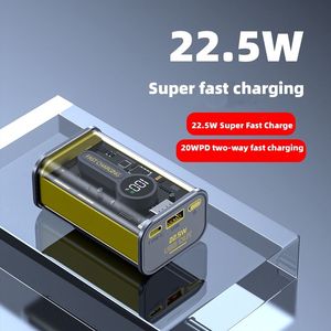 新しいデザイン1/20000mAh LEDディスプレイ電話バッテリーパック20W出力電力屋外高速充電パワーバンクモバイルデバイス用 - Product Image 3