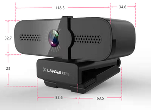 OV5648 Module Sensor SPCA2089D Processor Dual Noise-canceling Microphones Webcam <strong>Camera</strong> High Resolution Webcam <strong>Camera</strong> - Product Image 6