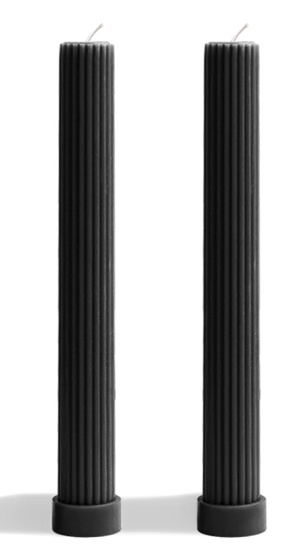 Conjunto negro de 2 unidades
