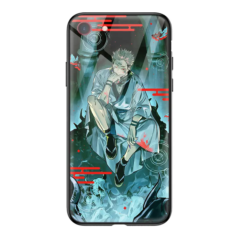 Jujutsu-funda de teléfono con logotipo personalizado, carcasa con diseño para iPhone 12, 13, Mini Pro Max, Samsung Galaxy Z, plegable, S21, Note Moto