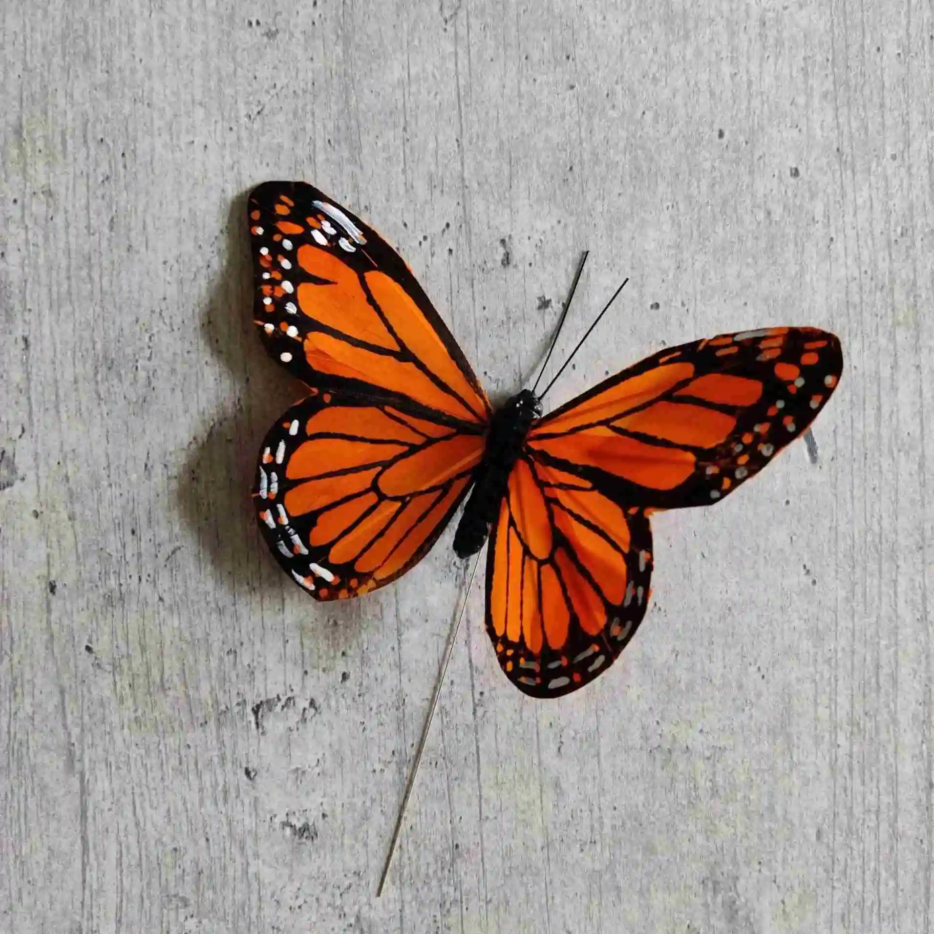 Diámetro 12,5 CM material de plumas hecho a mano mariposa artificial DIY mariposas arreglos evento Fiesta Decoración