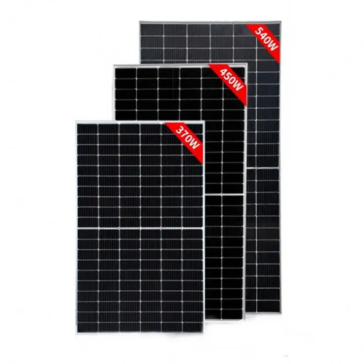 عالية الكفاءة 5BB مونو Solarpanel نصف الخليوي أحادية panouri fotovoltaice 500w 450w 375w 350 w 100 350 ألواح شمسية