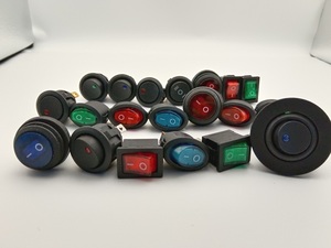 12V 24V สวิตช์สลับ SPDT ชั่วขณะแบบกำหนดเอง3 4 5 6 7 8 9พินสวิตช์เปิดปิด - Product Image 2