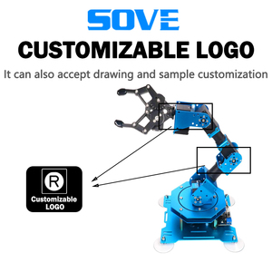研削と溶接用の6軸とロボットコントローラーを備えたSOVE産業用ロボットアーム - Product Image 4