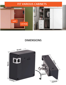 IC การ์ดเซนเซอร์ดิจิตอล RFID ล็อค DIY อิเล็กทรอนิกส์ตู้ล็อกซ่อนสมาร์ทล็อค - Product Image 6