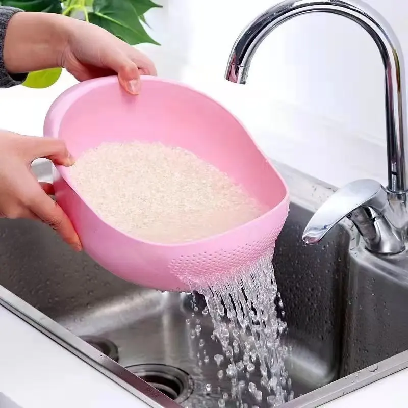 Reis Wasch filter Sieb Korb Sieb Sieb Obst Gemüse Schüssel Abtropffläche Reinigungs werkzeuge Küche Kit Gadgets Zubehör