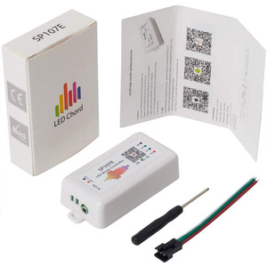 SP107E Music Controller LED Chord APP 5V-24V digitale indirizzabile Pixel modulo Ws2812 IC SPI LED Controller di musica per Pixel LED - Product Image 4
