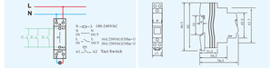 ATMS1602 interruttore intelligente universale IOS Android controllo APP Wifi interruttore intelligente Timer elettronico Mini DIN RAIL Wifi 2.4ghz 2300W - Product Image 6