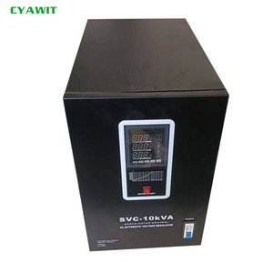 SVC tek fazlı AC dijital bakır Servo Motor otomatik voltaj regülatörü sabitleyici AVR 1KVA 50KVA kapasiteleri - Product Image 2