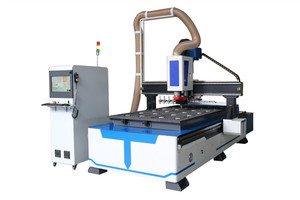 1325/1530/2040 CNC Router Atc CNC Máquina de grabado anidado Enrutador CNC de 3 ejes con mesa de descarga de carga para muebles de puertas - Product Image 4