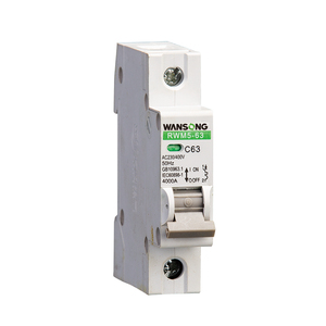 1A a 63A AC 230V/400V Mini disyuntor 1P <span class=keywords><strong>2P</strong></span> 3P 4P 63Amp Pole MCB con protección contra sobrecarga Din Rail montado en el RWM5-63 - Product Image 2