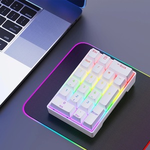 YF20 20-<strong>Key</strong> Wired <strong>USB</strong> Type-c Ergonomic RGB Mini Mechanical <strong>Numeric</strong> <strong>Keyboard</strong> for Office Computer Gaming &amp; Business in Stock! - Product Image 5