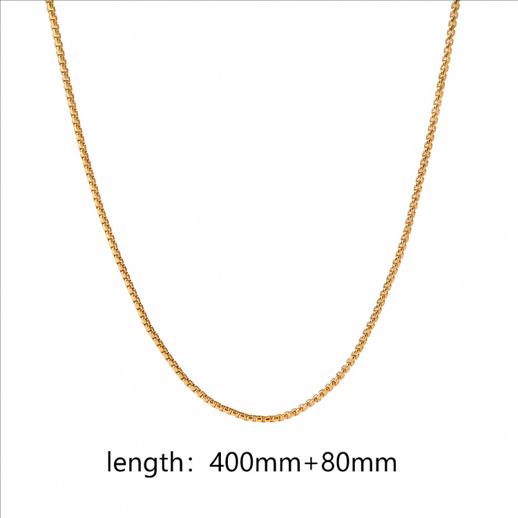Square pearl chain