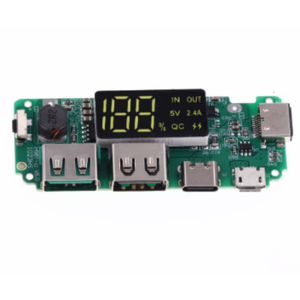 5V2.4A 2A 1A dual USB <strong>output</strong> with display boost <strong>module</strong> 18650 lithium battery digital display charging <strong>module</strong> - Product Image 2